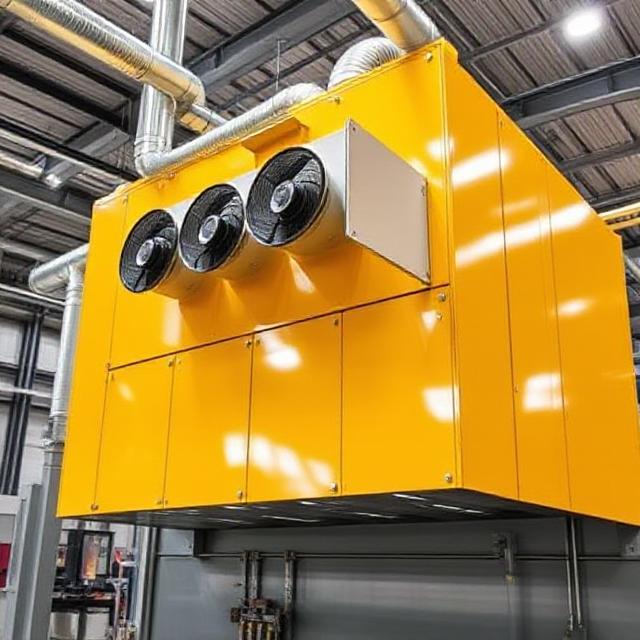 Effiziente lüftungsanlage für industriegebäude – Ein Schlüssel zur Produktivität